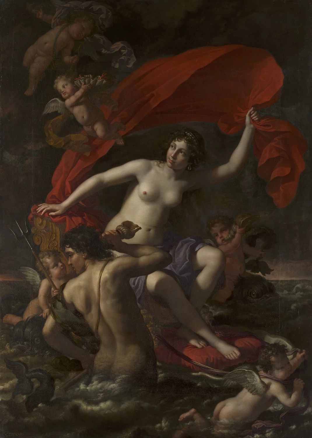 Il giovane - Il trionfo di Galatea, Royal Collection